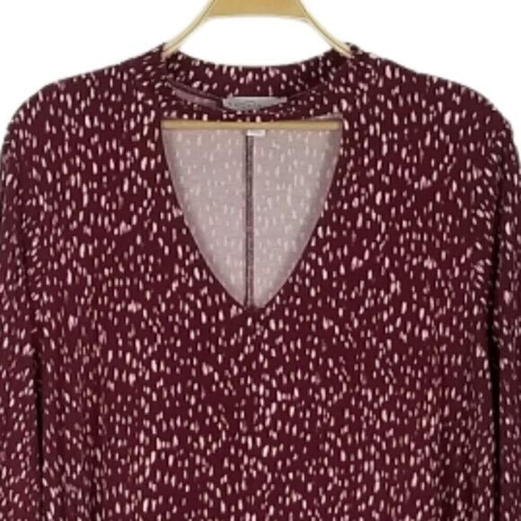 BOUTIQUE Polka Dot Printed Choker Neck Swing Dress - Picture 5 of 9